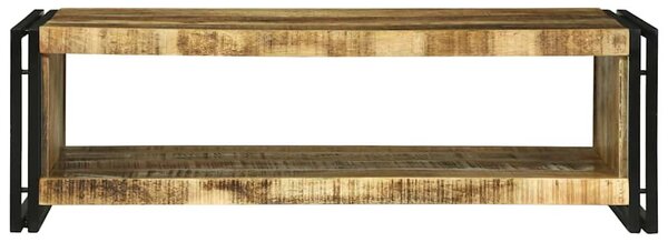 Dohányzóasztal Barna 120 x 50 x 38 cm Tömör Mangófát