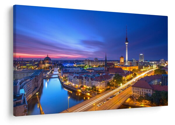 Kép - Kék ég Berlin felett (90x60 cm)