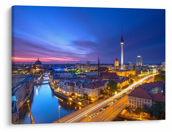 Kép - Kék ég Berlin felett (70x50 cm)