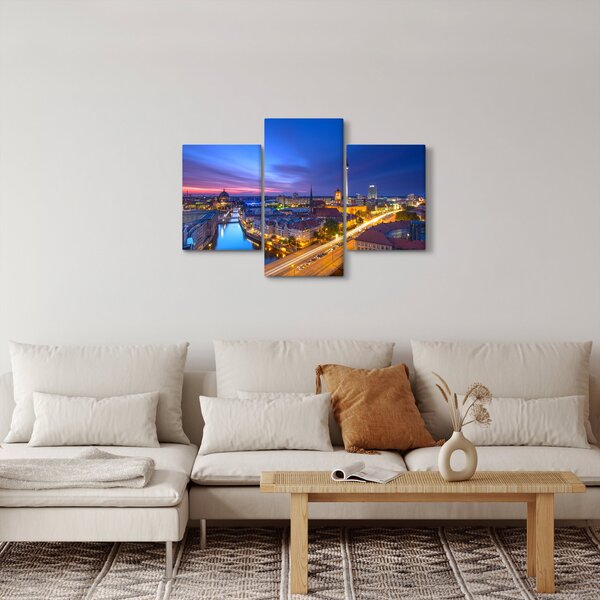 Kép - Kék ég Berlin felett (90x60 cm)
