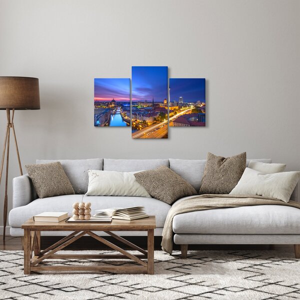 Kép - Kék ég Berlin felett (90x60 cm)