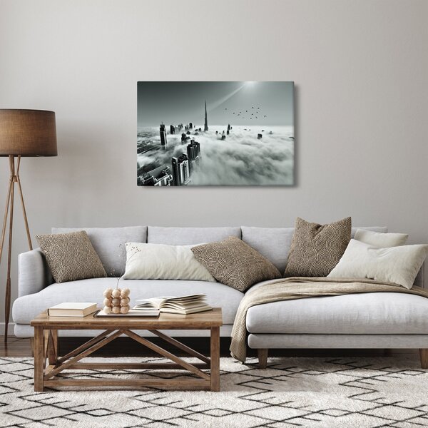 Kép - Felhőkarcolók Dubaiban (90x60 cm)