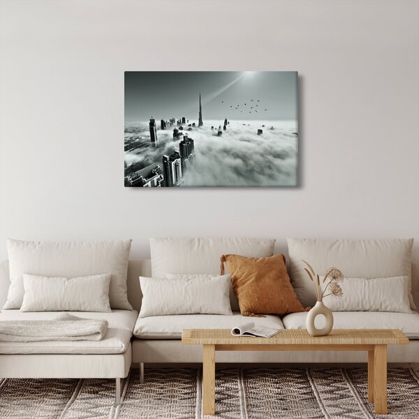 Kép - Felhőkarcolók Dubaiban (90x60 cm)