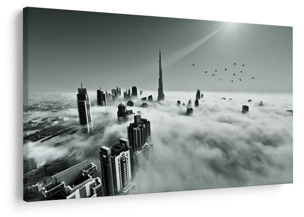 Kép - Felhőkarcolók Dubaiban (90x60 cm)