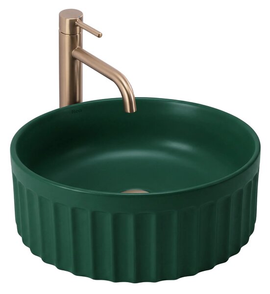 Pultos mosdókagyló DUO Matcha Matt
