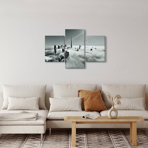 Kép - Felhőkarcolók Dubaiban (90x60 cm)