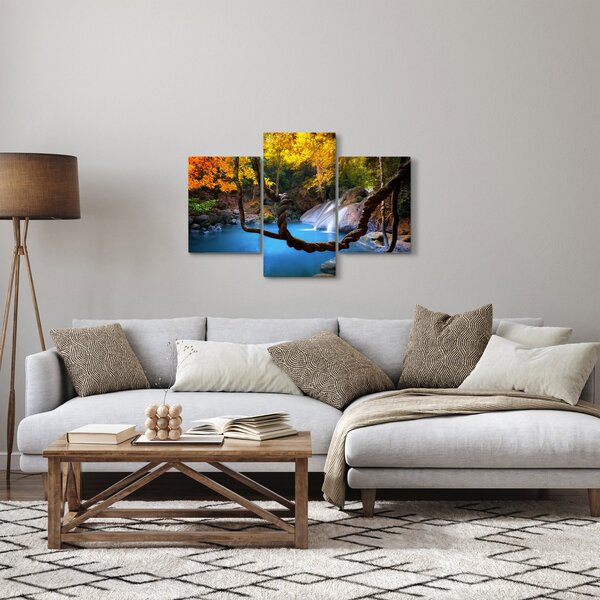 Kép - Vízesések Ázsiában (90x60 cm)