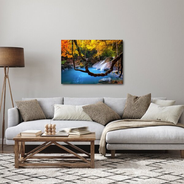 Kép - Vízesések Ázsiában (70x50 cm)