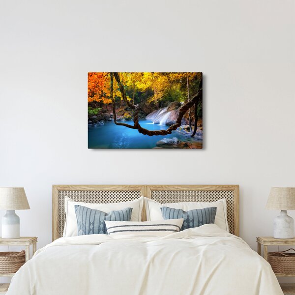 Kép - Vízesések Ázsiában (90x60 cm)