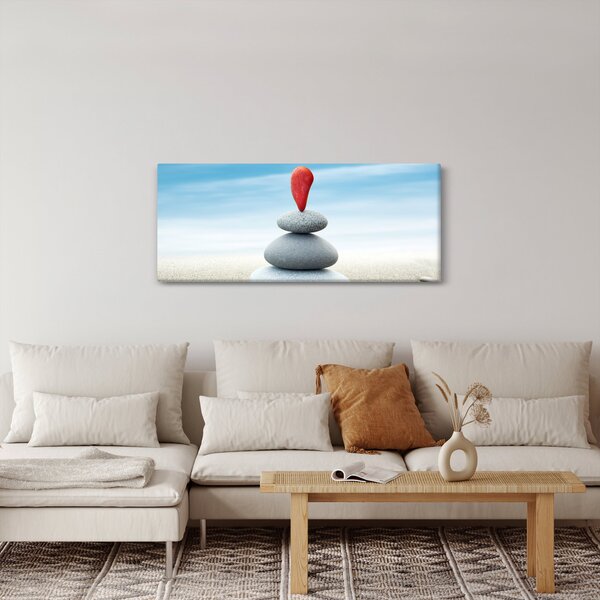 Kép - Egyensúly kövekkel (120x50 cm)