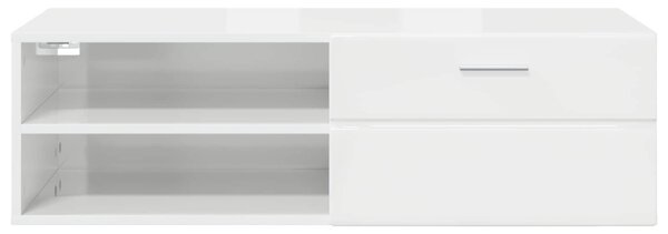Fából Készült Szekrény 100,5 x 39 x 30 cm Beton Szürke