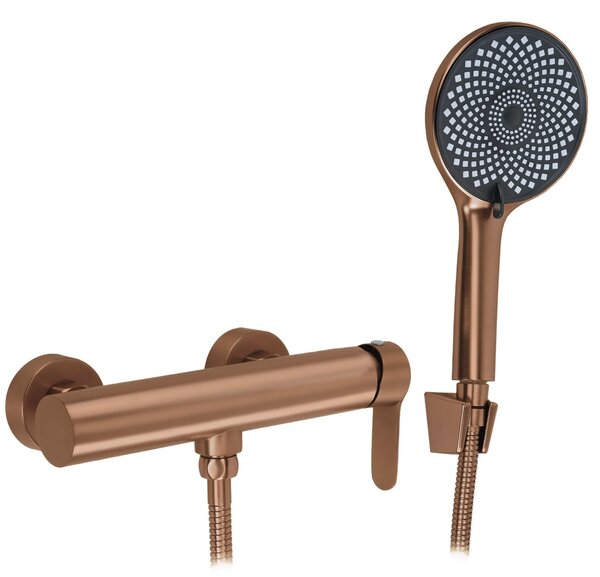 Zuhanycsaptelep Arcos Brush Copper