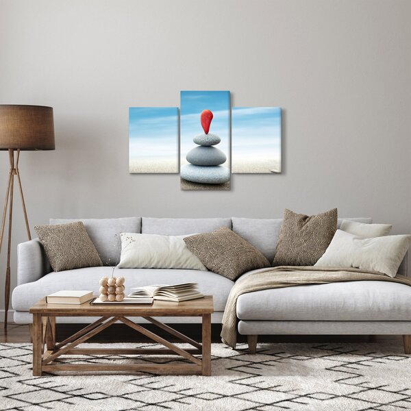 Kép - Egyensúly kövekkel (90x60 cm)