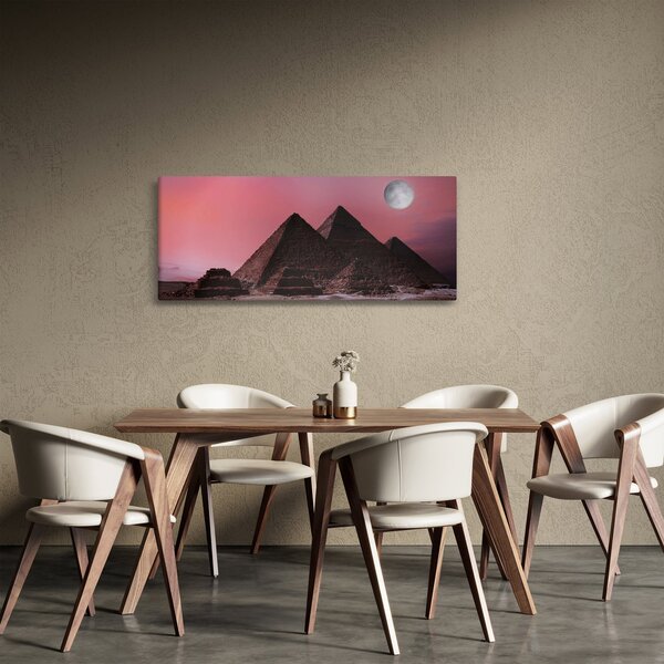 Kép - Piramisok giza, Egyiptom (120x50 cm)