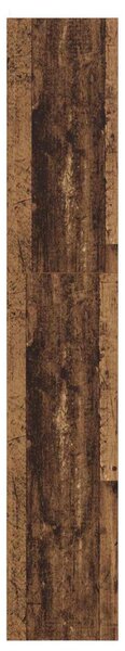 Könyvespolc 5 szintes 60 x 30 x 166 cm Szerelt Fa Régi fa