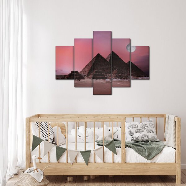 Kép - Piramisok giza, Egyiptom (150x105 cm)