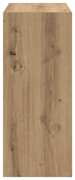 Könyvespolc 2 szintes 60 x 30 x 72 cm Szerelt Fa Artisan tölgy