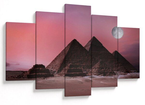 Kép - Piramisok giza, Egyiptom (150x105 cm)