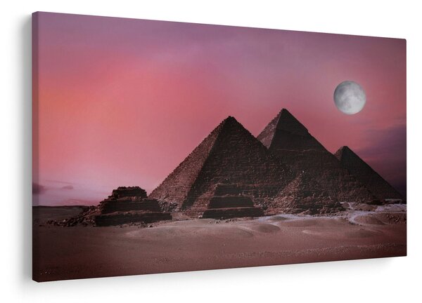 Kép - Piramisok giza, Egyiptom (90x60 cm)