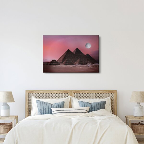 Kép - Piramisok giza, Egyiptom (90x60 cm)