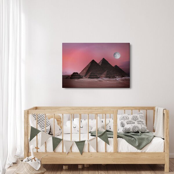 Kép - Piramisok giza, Egyiptom (90x60 cm)