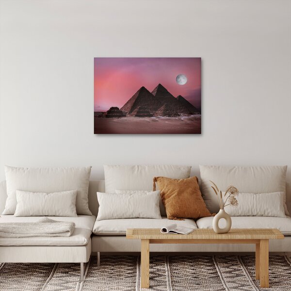 Kép - Piramisok giza, Egyiptom (70x50 cm)