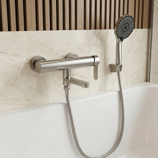 Kádtöltő csaptelep Rea Arcos Brushed Nickel