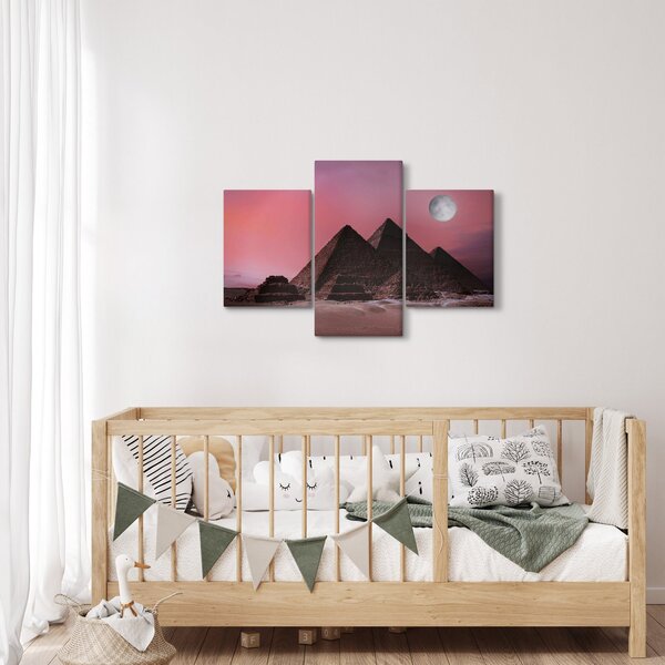 Kép - Piramisok giza, Egyiptom (90x60 cm)