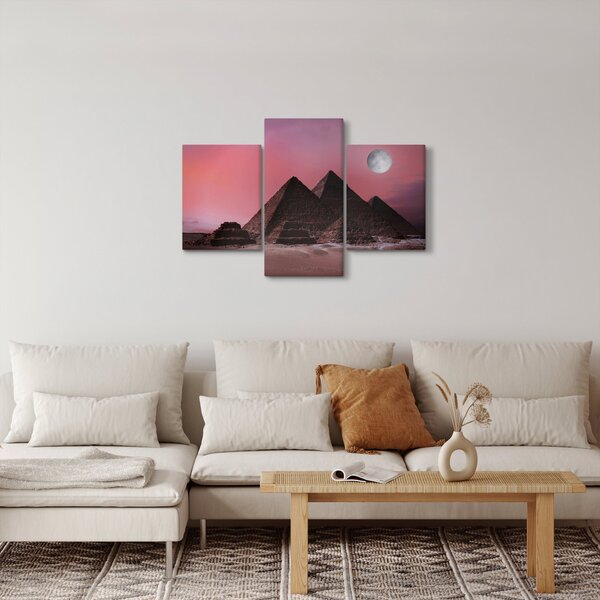Kép - Piramisok giza, Egyiptom (90x60 cm)
