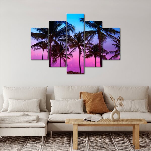 Kép - Pálmafák Miamiban (150x105 cm)