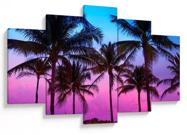 Kép - Pálmafák Miamiban (150x105 cm)