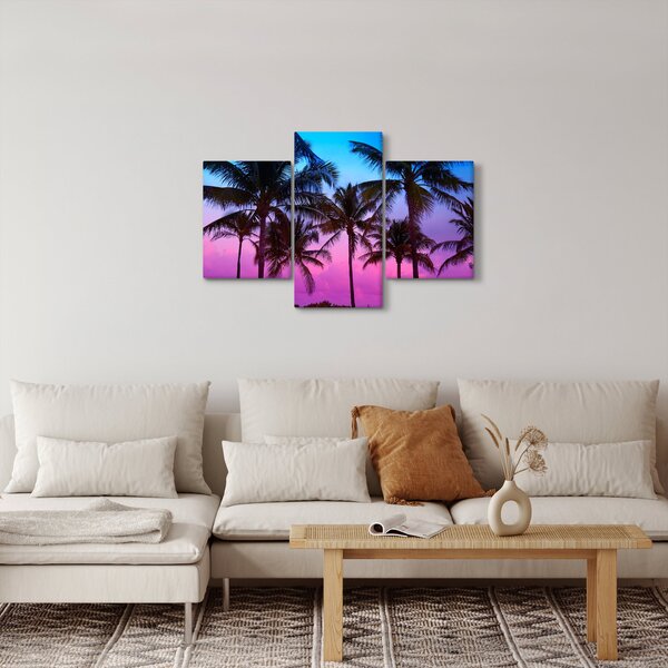 Kép - Pálmafák Miamiban (90x60 cm)
