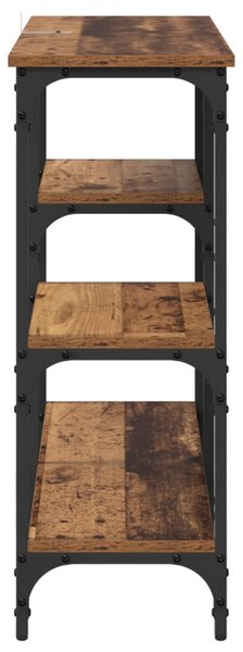 Konzolasztal Öreg fa 80 x 29 x 75 cm Szerelt Fa