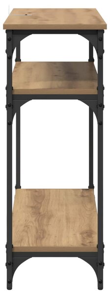 Konzolasztal Artisan tölgy 75 x 29 x 75 cm Szerelt Fa