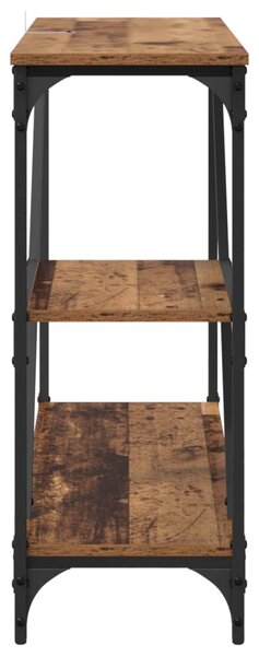 Konzolasztal Öreg fa 88,5 x 30 x 75 cm Szerelt Fa