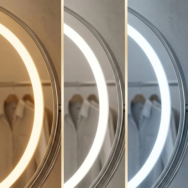 LED Tükör MAKE-UP Chrome 40 cm