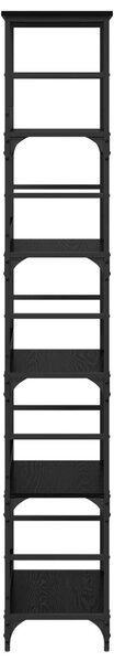 Könyvespolc 5 szintes 50 x 33 x 188,5 cm Szerelt Fa