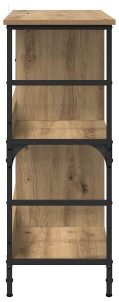 Könyvespolc 4 szintes 78.5 x 33 x 82 cm Szerelt Fa