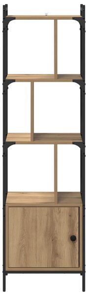 Könyvszekrény 6 szintes 44,5 x 30 x 154,5 cm Szerelt Fa