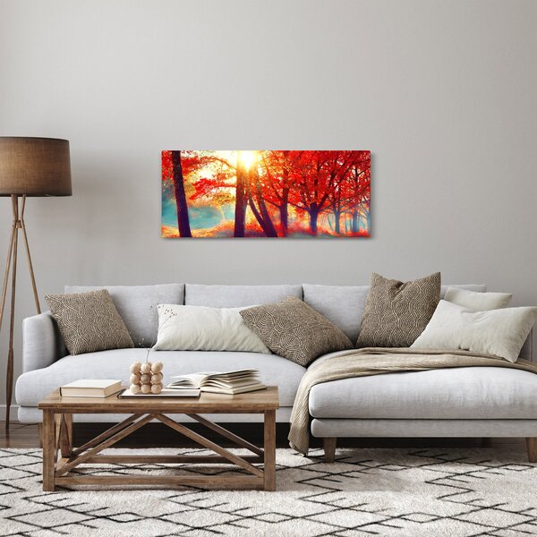 Kép - Őszi táj (120x50 cm)