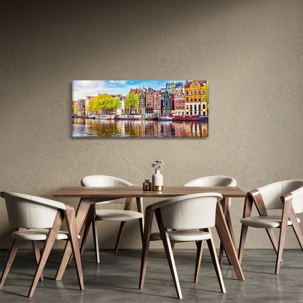 Kép - Táncoló házak, Amszterdam (120x50 cm)