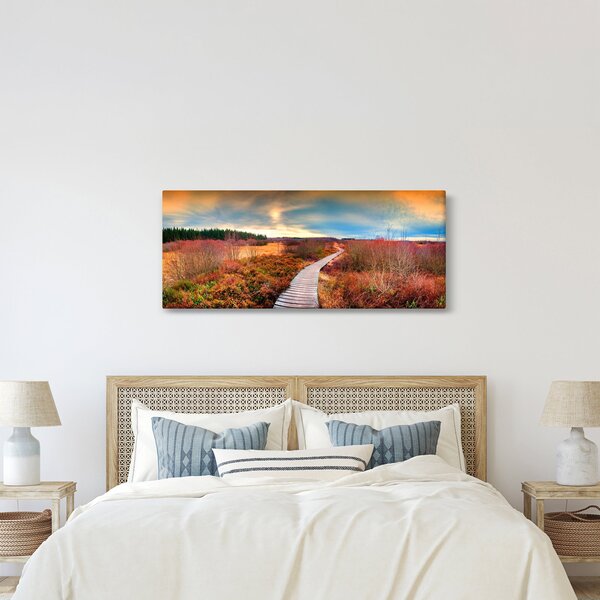 Kép - Őszi út (120x50 cm)