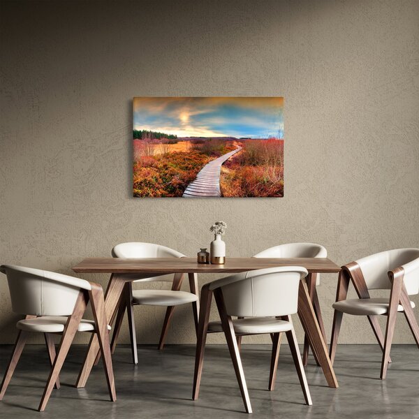 Kép - Őszi út (90x60 cm)