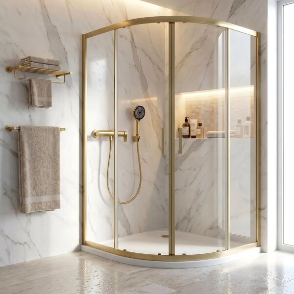 Zuhanycsaptelep Rea Hunter Brushed Gold