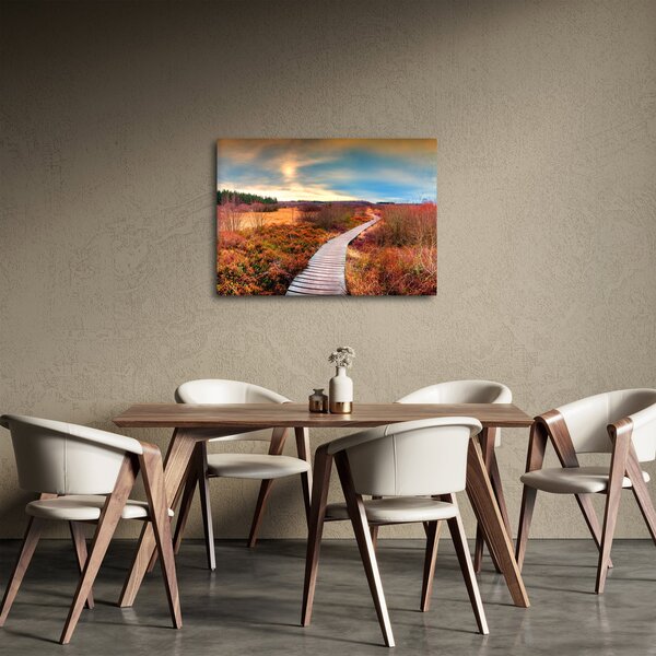 Kép - Őszi út (70x50 cm)
