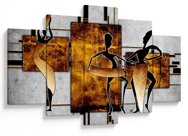 Kép - Az afrikai kultúra motívumai (150x105 cm)