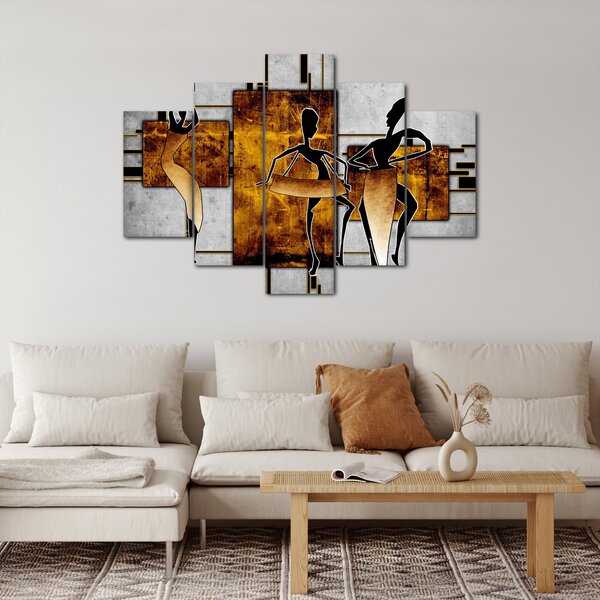 Kép - Az afrikai kultúra motívumai (150x105 cm)