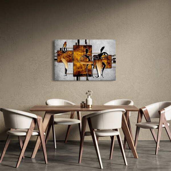 Kép - Az afrikai kultúra motívumai (90x60 cm)