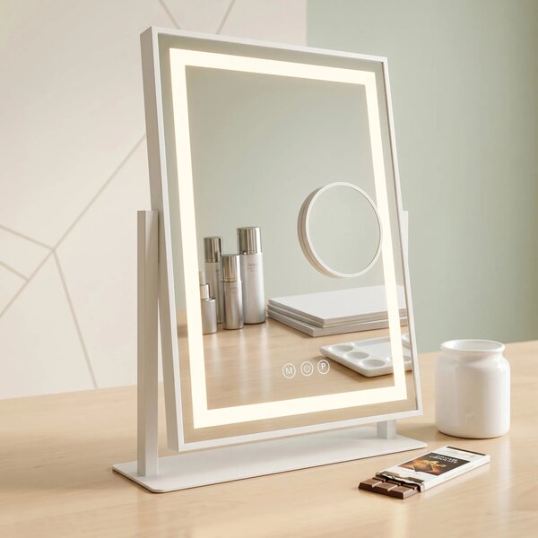 LED Tükör LUMI White 30x40cm