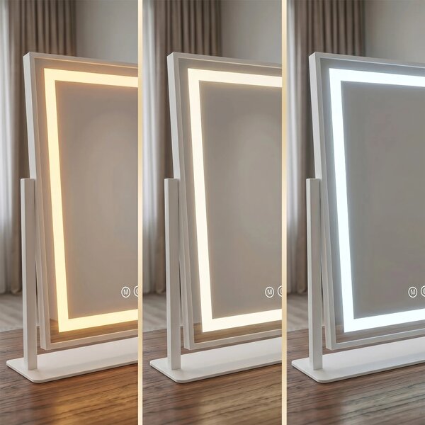 LED Tükör LUMI White 30x40cm
